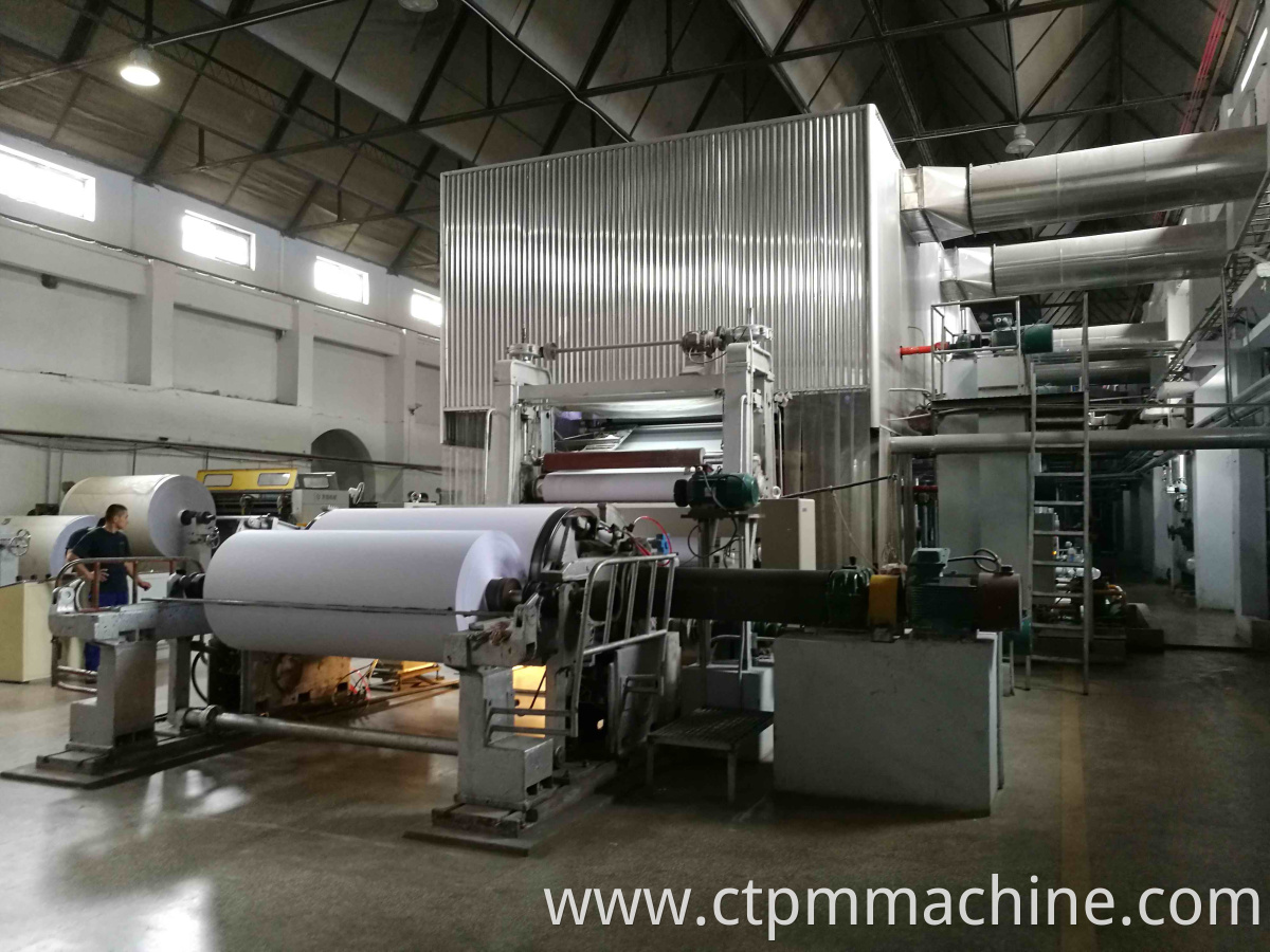 Fourdrinier Paper Machine For A4 Paper